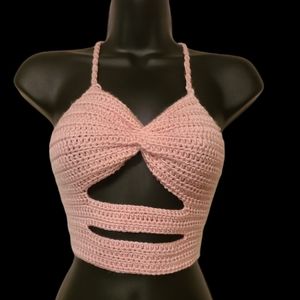Crochet crop top